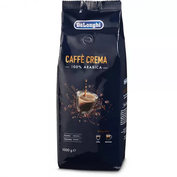 ZRNKOVÁ KÁVA 1kg DE'LONGHI 100% ARABICA CREMA