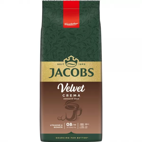 ZRNKOVÁ KÁVA JACOBS VELVET CREMA 1000g